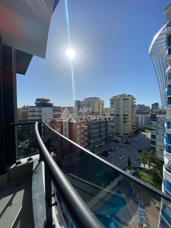 Новая квартира 1+1 на улице Барбароса в Махмутларе, вторая линия от моря - Ракурс 15