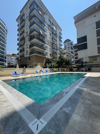 Новая квартира 1+1 на улице Барбароса в Махмутларе, вторая линия от моря - Ракурс 32