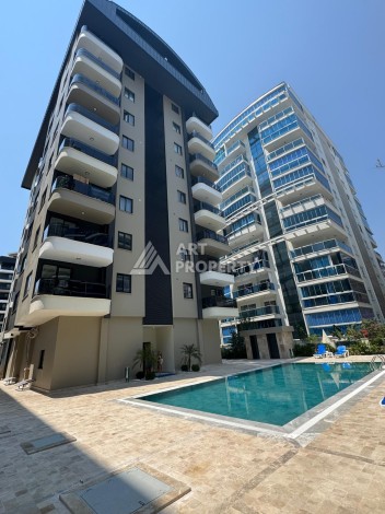 Новая квартира 1+1 на улице Барбароса в Махмутларе, вторая линия от моря - Ракурс 37