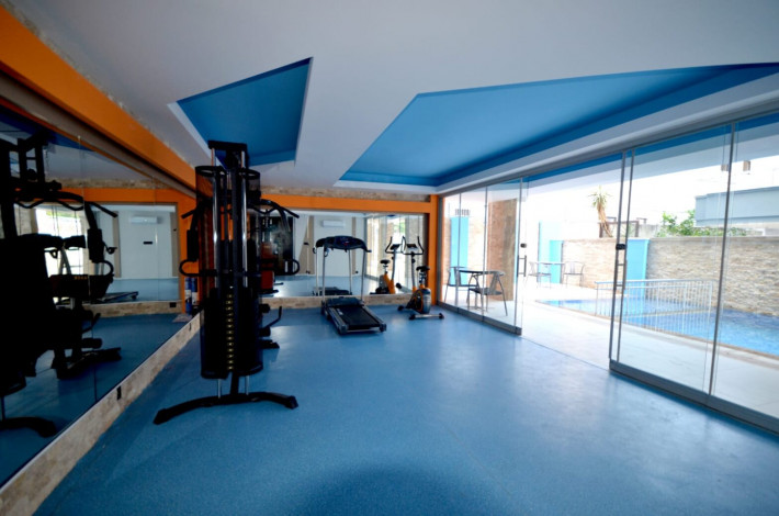 Двухкомнатная квартира в новом комплексе в курортном городе Алания, всего в 100 метрах от Средиземного моря, 65м2 - Ракурс 15