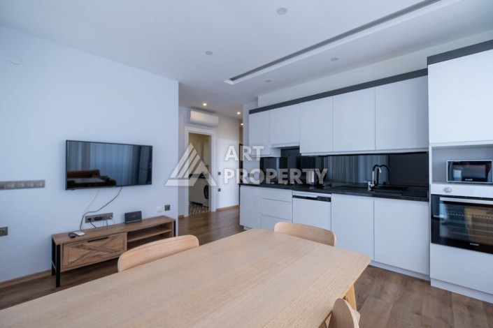 Квартира 2+1 с мебелью, 100 кв.м. Махмутлар, Алания - Ракурс 5