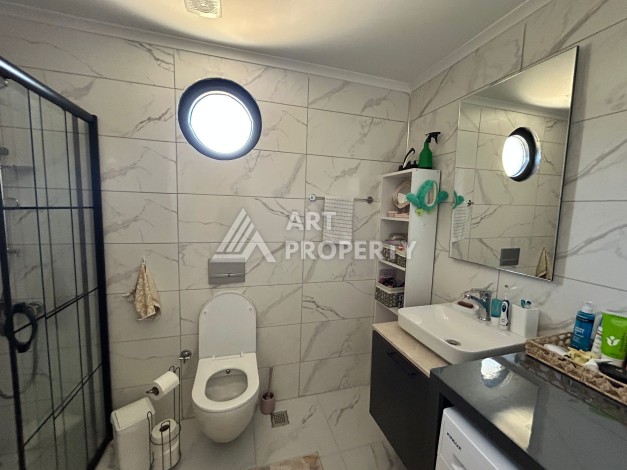 Дуплекс 2+1 в 500 м от пляжа Клеопатры, 120 кв.м. - Ракурс 12