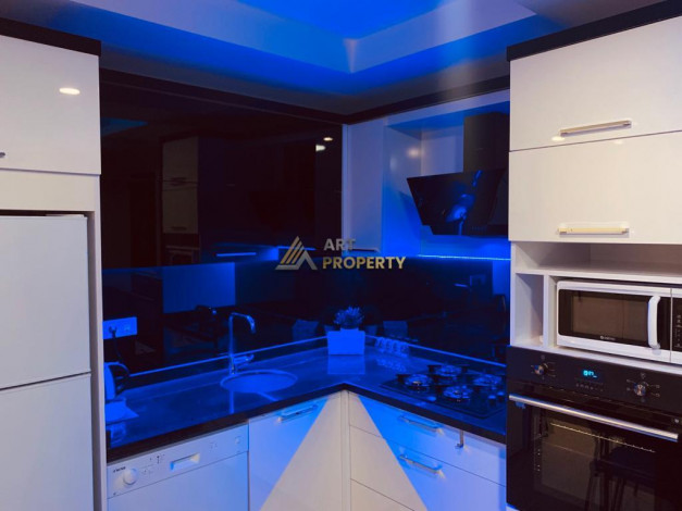 Двухкомнатная меблированная квартира в Махмутларе, Алания, 60 м2 - Ракурс 7