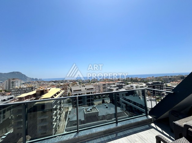 Дуплекс 2+1 в 500 м от пляжа Клеопатры, 120 кв.м. - Ракурс 21