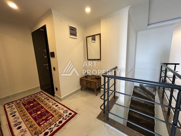 Дуплекс 2+1 в 500 м от пляжа Клеопатры, 120 кв.м. - Ракурс 23