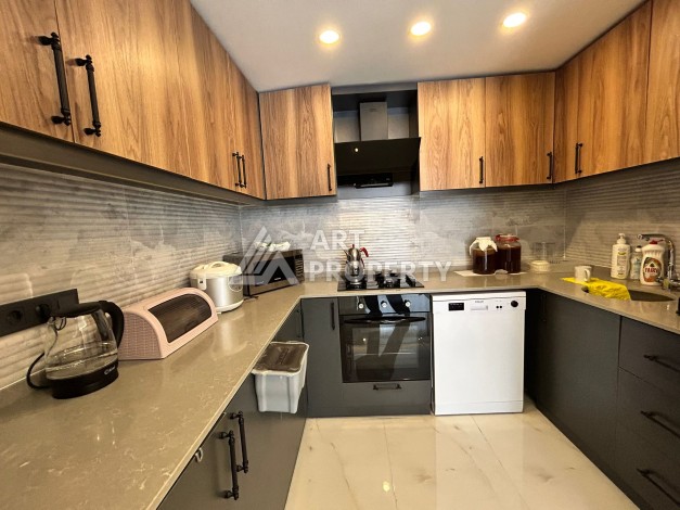 Дуплекс 2+1 в 500 м от пляжа Клеопатры, 120 кв.м. - Ракурс 34