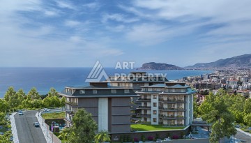 Новый современный жилой комплекс на этапе строительства в районе Кестель, Аланья - Ракурс 1