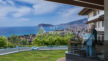 Новый современный жилой комплекс на этапе строительства в районе Кестель, Аланья - Ракурс 7