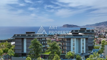 Новый современный жилой комплекс на этапе строительства в районе Кестель, Аланья - Ракурс 8