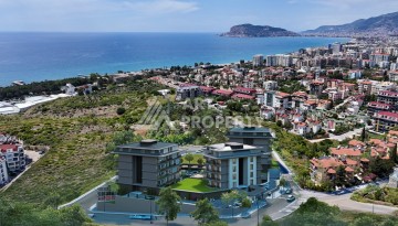 Новый современный жилой комплекс на этапе строительства в районе Кестель, Аланья - Ракурс 10