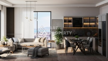 Новый современный жилой комплекс на этапе строительства в районе Кестель, Аланья - Ракурс 11