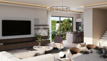 Новый современный жилой комплекс на этапе строительства в районе Кестель, Аланья - Ракурс 16