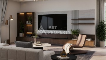 Новый современный жилой комплекс на этапе строительства в районе Кестель, Аланья - Ракурс 17