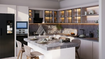 Новый современный жилой комплекс на этапе строительства в районе Кестель, Аланья - Ракурс 19