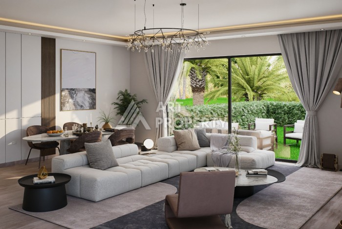 Новый современный жилой комплекс на этапе строительства в районе Кестель, Аланья - Ракурс 20