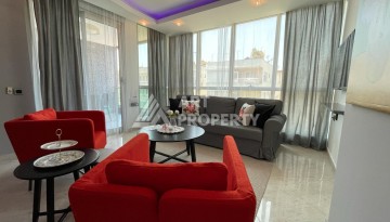 Квартира 2+1 с мебелью в центре района Оба, 300 м от моря - Ракурс 12