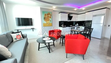 Квартира 2+1 с мебелью в центре района Оба, 300 м от моря - Ракурс 14