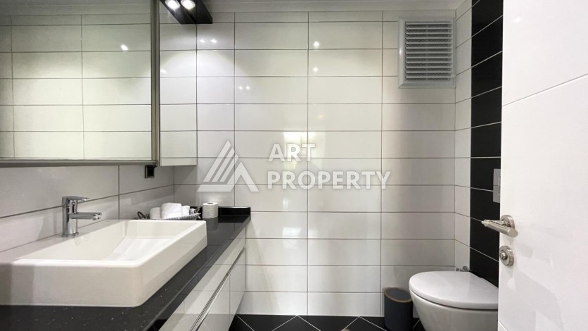 Квартира 2+1 с мебелью в центре района Оба, 300 м от моря - Ракурс 22