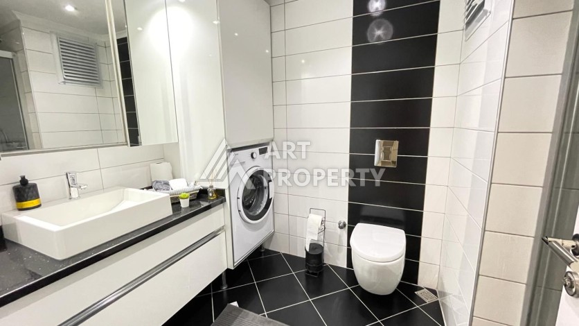 Квартира 2+1 с мебелью в центре района Оба, 300 м от моря - Ракурс 29