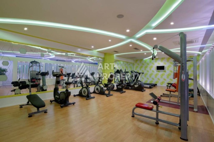 Квартира-студия 42 кв.м. в центре Алании, в 10 минутах от пляжа Клеопатры - Ракурс 9