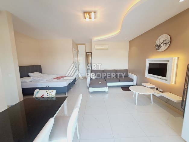 Квартира-студия 42 кв.м. в центре Алании, в 10 минутах от пляжа Клеопатры - Ракурс 23