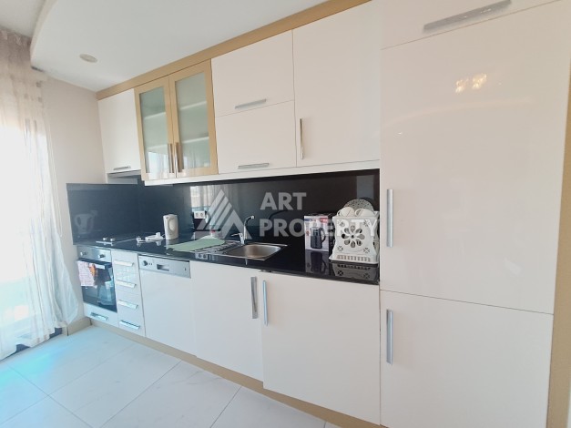 Квартира-студия 42 кв.м. в центре Алании, в 10 минутах от пляжа Клеопатры - Ракурс 25