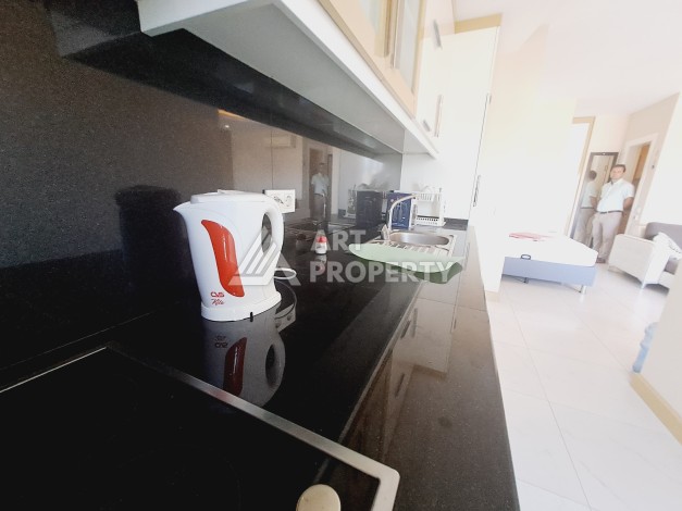 Квартира-студия 42 кв.м. в центре Алании, в 10 минутах от пляжа Клеопатры - Ракурс 27