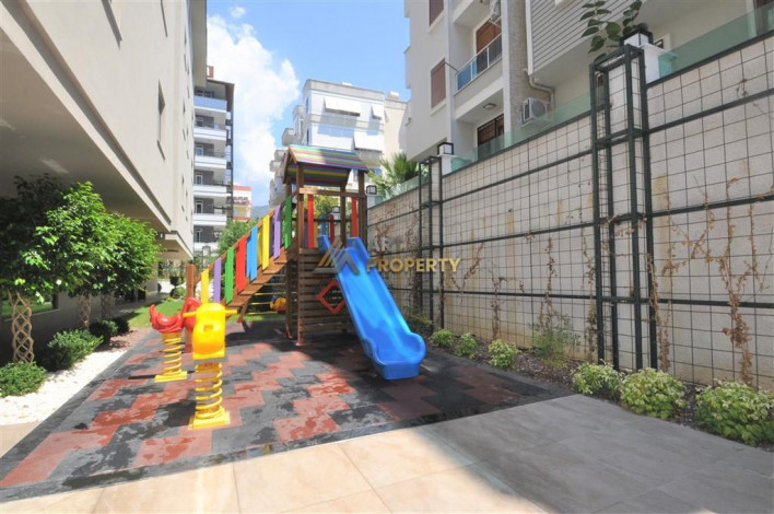 Новая квартира 1+1 в 350 метрах от пляжа Клеопатры в городе Аланья, 65 м2 - Ракурс 9