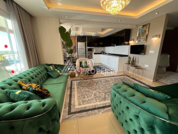 Дуплекс 4+1 с мебелью, 220 кв.м в Джикджилли, Алания - Ракурс 17