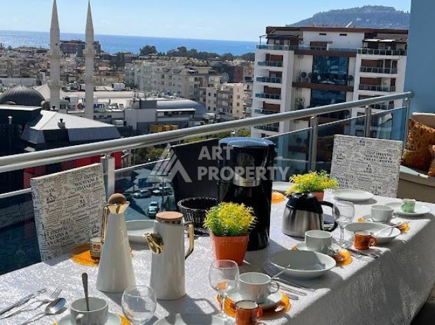 Дуплекс 4+1 с мебелью, 220 кв.м в Джикджилли, Алания - Ракурс 20