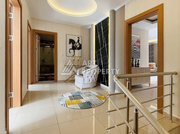 Дуплекс 4+1 с мебелью, 220 кв.м в Джикджилли, Алания - Ракурс 30