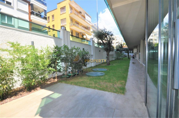 Новая квартира 1+1 в 350 метрах от пляжа Клеопатры в городе Аланья, 65 м2 - Ракурс 13