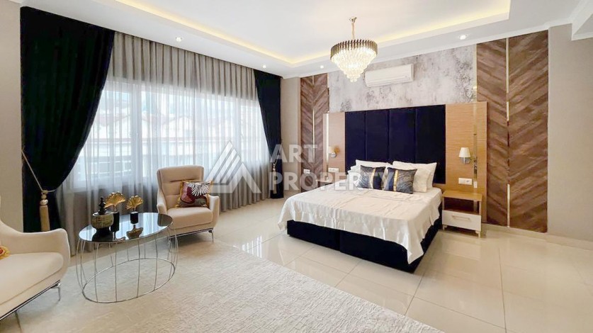 Дуплекс 4+1 с мебелью, 220 кв.м в Джикджилли, Алания - Ракурс 45