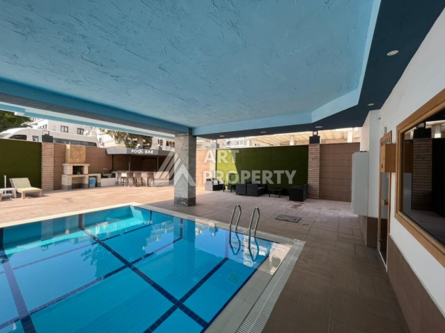 Квартира 1+1 в центре Алании, 300 м до пляжа Кейкубат, подходит под ВНЖ - Ракурс 5