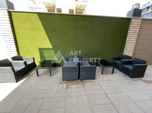 Квартира 1+1 в центре Алании, 300 м до пляжа Кейкубат, подходит под ВНЖ - Ракурс 9