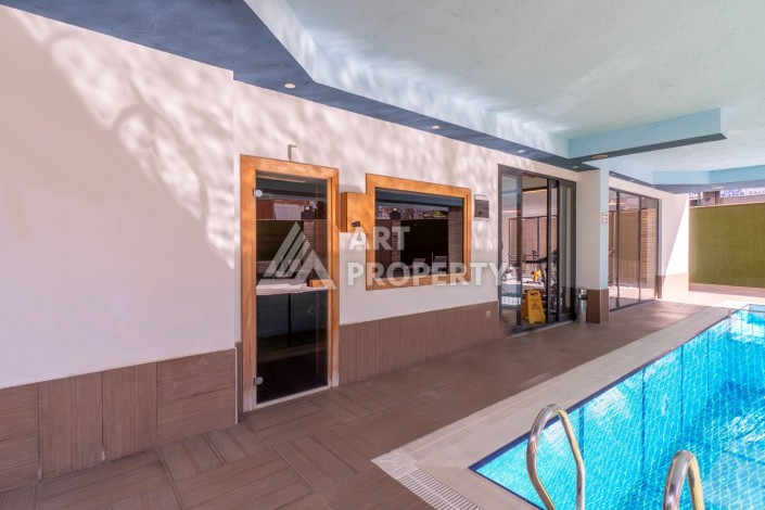 Квартира 1+1 в центре Алании, 300 м до пляжа Кейкубат, подходит под ВНЖ - Ракурс 15