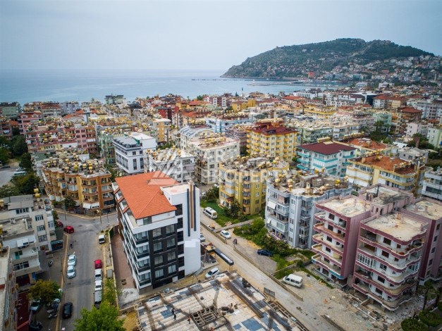 Квартира 1+1 в центре Алании, 300 м до пляжа Кейкубат, подходит под ВНЖ - Ракурс 21