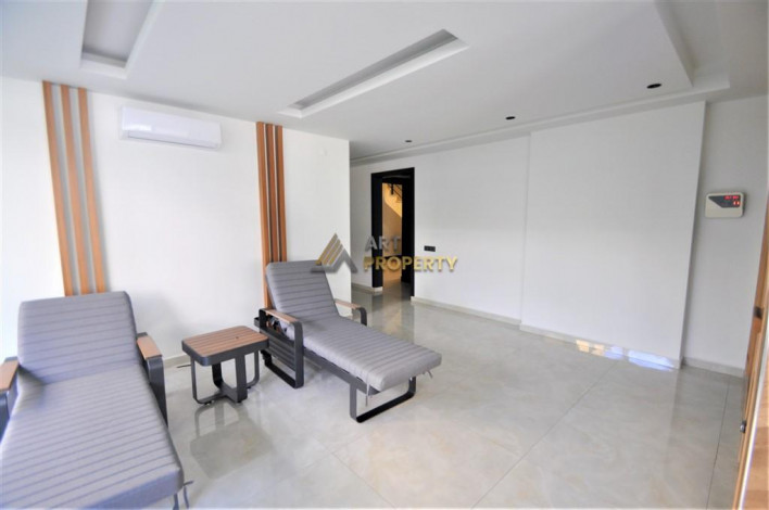 Новая квартира 1+1 в 350 метрах от пляжа Клеопатры в городе Аланья, 65 м2 - Ракурс 20