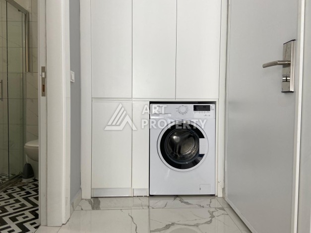 Недорогая студия в центре Алании, 250 м до пляжа Кейкубат, подходит под ВНЖ - Ракурс 4