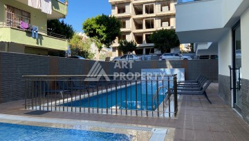 Недорогая студия в центре Алании, 250 м до пляжа Кейкубат, подходит под ВНЖ - Ракурс 17