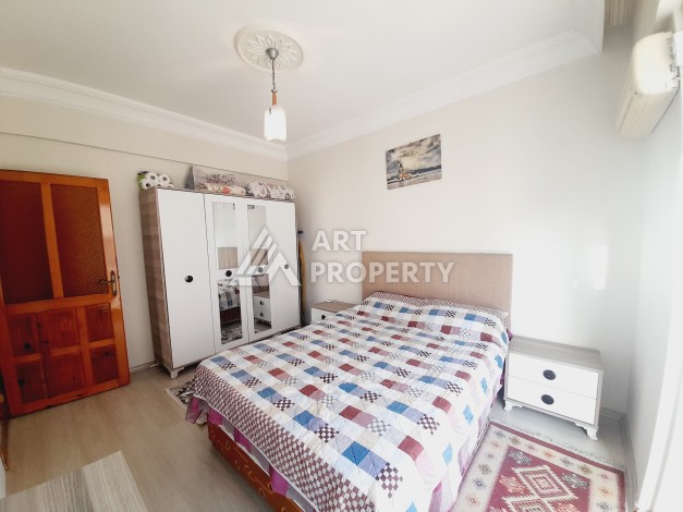 Недорогая квартира 2+1 в центре Алании, 100 м до моря, подходит под ВНЖ - Ракурс 5