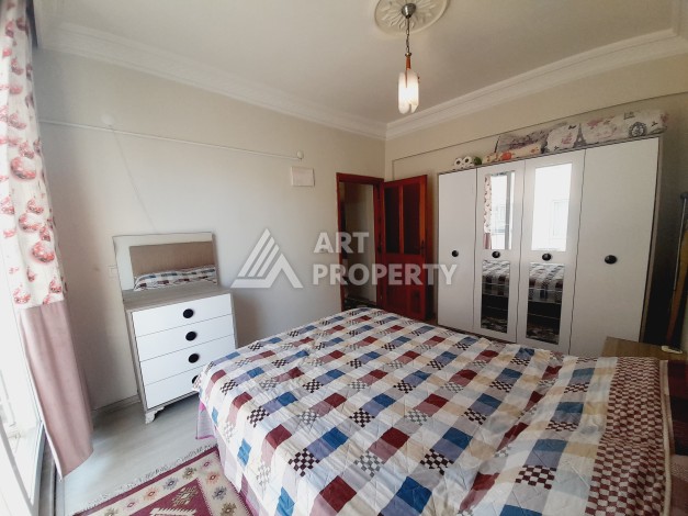 Недорогая квартира 2+1 в центре Алании, 100 м до моря, подходит под ВНЖ - Ракурс 14