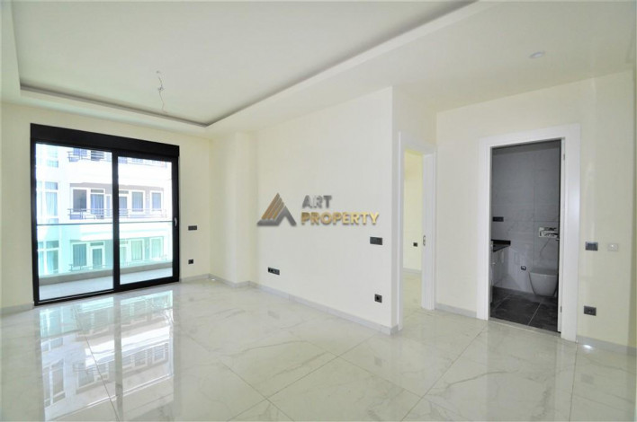 Новая квартира 1+1 в 350 метрах от пляжа Клеопатры в городе Аланья, 65 м2 - Ракурс 26