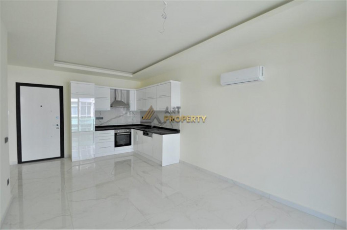 Новая квартира 1+1 в 350 метрах от пляжа Клеопатры в городе Аланья, 65 м2 - Ракурс 28