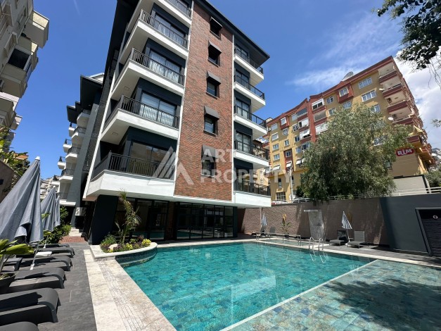 Квартира 1+1 в центре Алании, 250 м до пляжа Кейкубат, подходит под ВНЖ - Ракурс 0