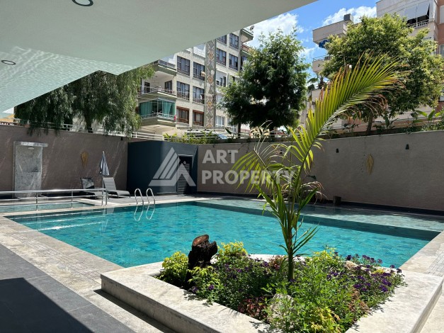 Квартира 1+1 в центре Алании, 250 м до пляжа Кейкубат, подходит под ВНЖ - Ракурс 12