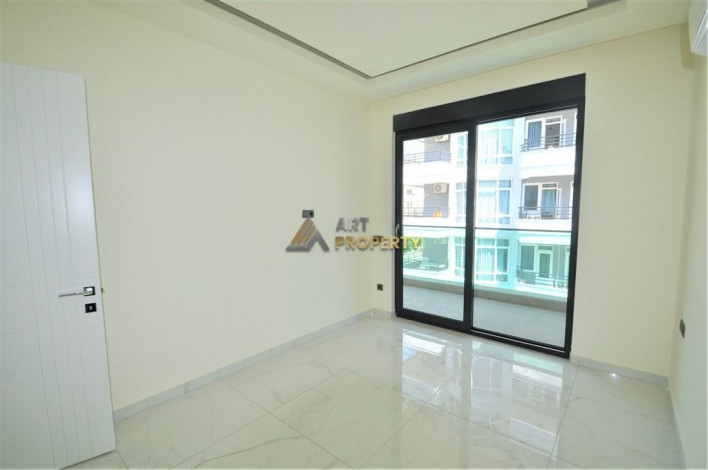 Новая квартира 1+1 в 350 метрах от пляжа Клеопатры в городе Аланья, 65 м2 - Ракурс 34