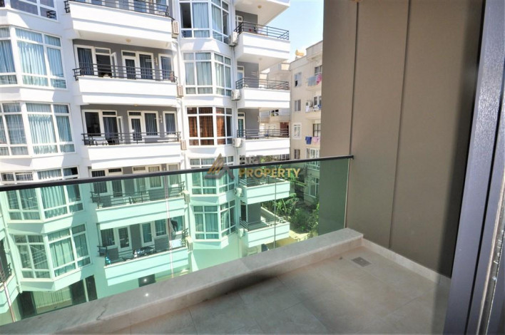 Новая квартира 1+1 в 350 метрах от пляжа Клеопатры в городе Аланья, 65 м2 - Ракурс 36