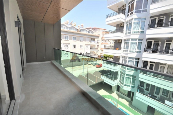 Новая квартира 1+1 в 350 метрах от пляжа Клеопатры в городе Аланья, 65 м2 - Ракурс 37