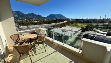 Квартира 1+1 с панорамными окнами в районе Оба, 75 м², подходит под ВНЖ - Ракурс 13